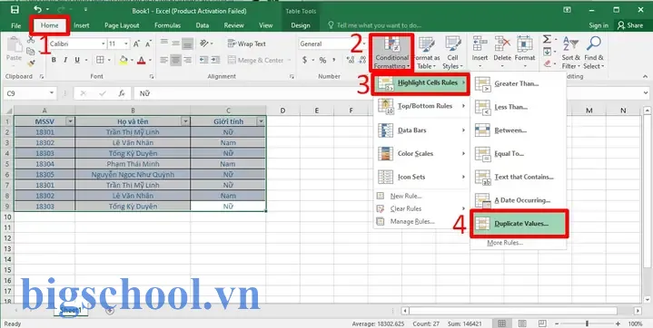 Cách Tìm Số Trùng Lặp Trong Excel: Hướng Dẫn Chi Tiết Từ Cơ Bản Đến Nâng Cao 5 Cách Tìm Số Trùng Lặp Trong Excel