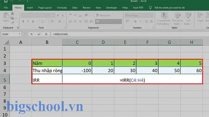 Cách Tính Irr Trên Excel: Hướng Dẫn Chi Tiết Từ Cơ Bản Đến Nâng Cao 11 Cách Tính Irr Trên Excel