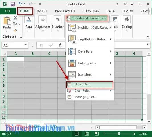 Cách Tô Màu Xen Kẽ Trong Excel