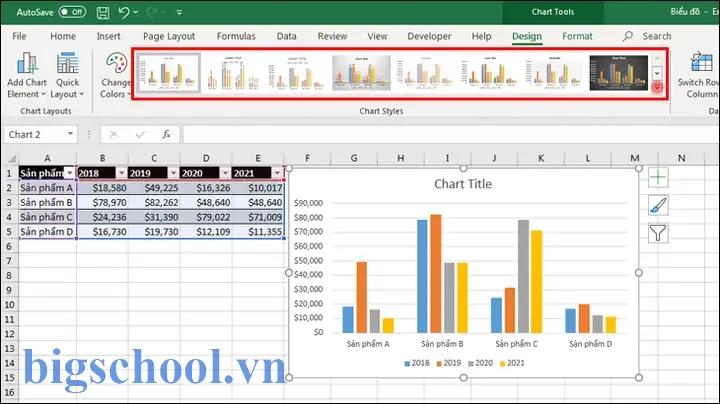 Cách Vẽ Biểu Đồ Trong Excel: Hướng Dẫn Chi Tiết Từ Cơ Bản Đến Nâng Cao 1 Cách Vẽ Biểu Đồ Trong Excel