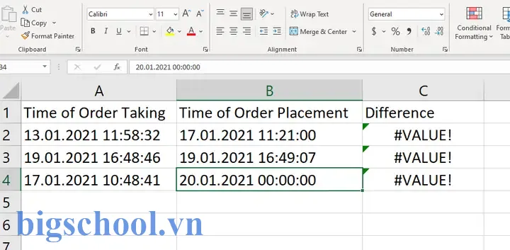 Calculate Date Difference In Excel