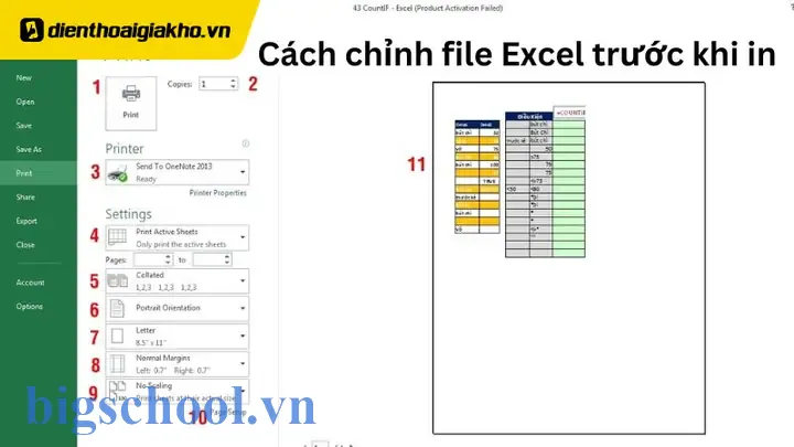 Cách Căn Chỉnh Excel Khi In: Hướng Dẫn Chi Tiết Từ A Đến Z 13 Căn Chỉnh Excel Khi In