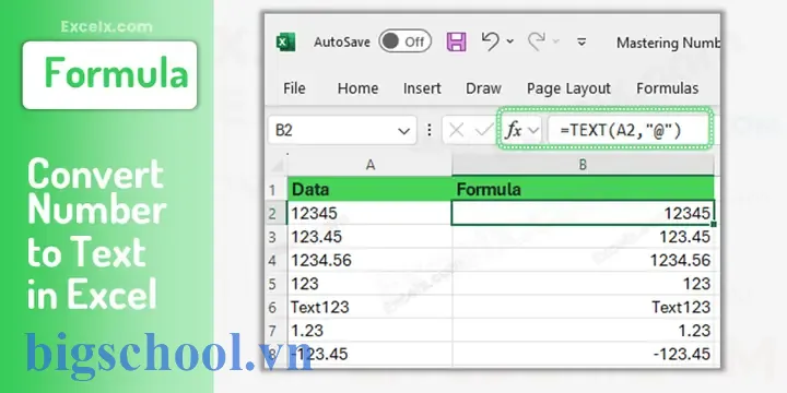 Cách Chuyển Đổi Số Thành Văn Bản Trong Excel: Hướng Dẫn Chi Tiết Từ Cơ Bản Đến Nâng Cao 11 Change Number To Text Excel
