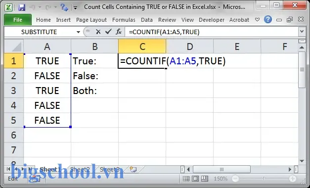 Kiểm Tra Giá Trị True/false Trong Excel: Hướng Dẫn Toàn Diện Và Ứng Dụng Thực Tiễn 7 Check True False In Excel