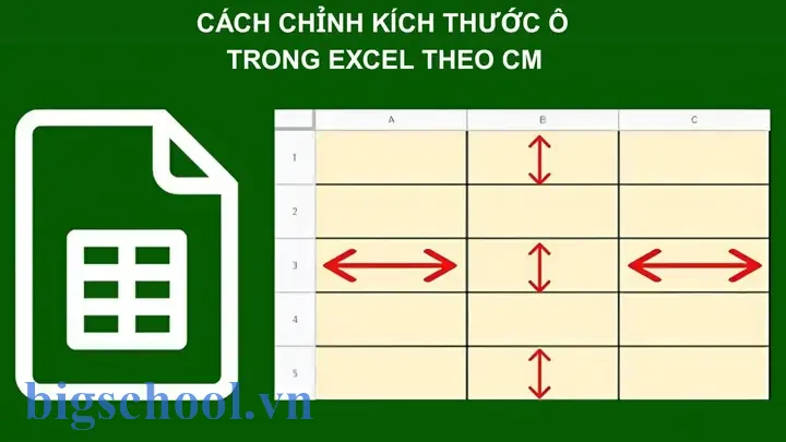 Hướng Dẫn Chi Tiết Cách Chỉnh Kích Thước Ô Excel: Từ Cơ Bản Đến Nâng Cao 19 Chỉnh Kích Thước Ô Excel