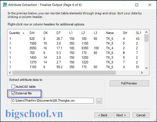 Chuyển Số Liệu Từ Cad Sang Excel: Hướng Dẫn Chi Tiết Và Các Công Cụ Hữu Ích 5 Chuyển Số Liệu Từ Cad Sang Excel