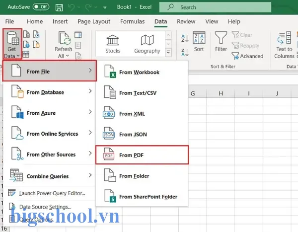 Chuyển Từ Pdf Qua Excel