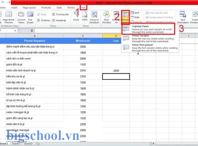 Cố Định Vùng Dữ Liệu Trong Excel: Hướng Dẫn Chi Tiết Từ Cơ Bản Đến Nâng Cao 7 Cố Định Vùng Dữ Liệu Trong Excel