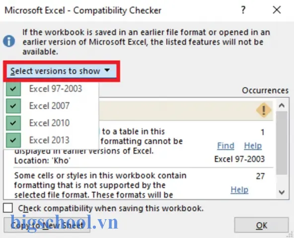 Compatibility Checker Excel Là Gì