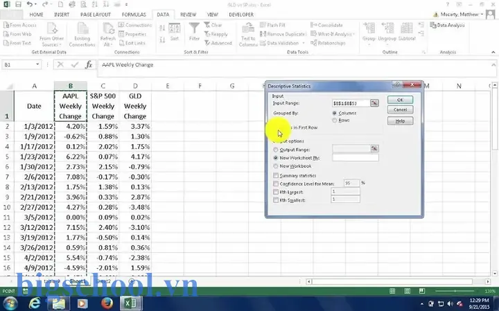 Công Cụ Data Analysis Trong Excel: Hướng Dẫn Toàn Diện Từ Cơ Bản Đến Nâng Cao 3 Công Cụ Data Analysis Trong Excel