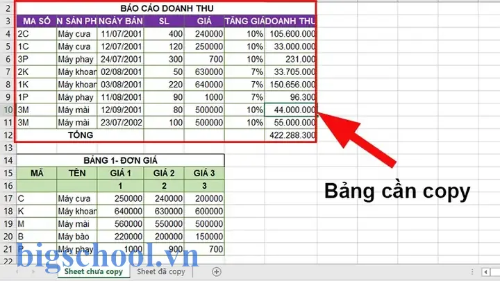 Copy Số Chết Trong Excel