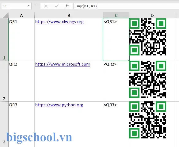 Create Qr Code In Excel