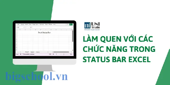 Customize Status Bar Trong Excel