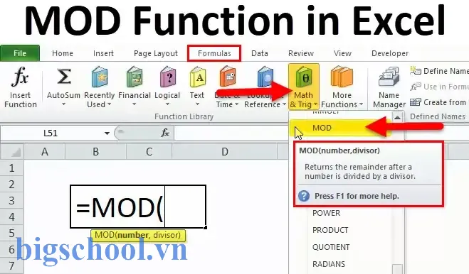 And Mod In Excel