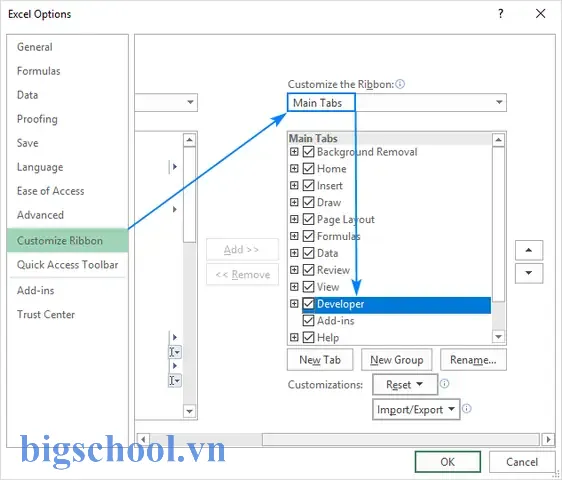 Cách Kích Hoạt Tab Developer Trong Excel: Hướng Dẫn Chi Tiết Từ A Đến Z 5 Enable Developer Tab In Excel