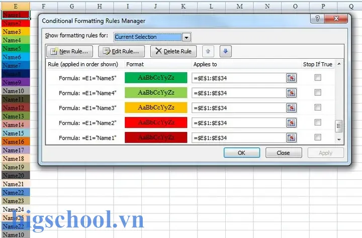 Excel Color Based On Value: Hướng Dẫn Chi Tiết Từ Cơ Bản Đến Nâng Cao 9 Excel Color Based On Value