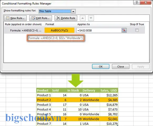 Excel Conditional Formatting Formula If: Hướng Dẫn Chi Tiết Từ A Đến Z 1 Excel Conditional Formatting Formula If