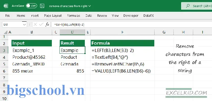 Excel Remove Character From String: Hướng Dẫn Chi Tiết Và Các Phương Pháp Thông Dụng 11 Excel Remove Character From String