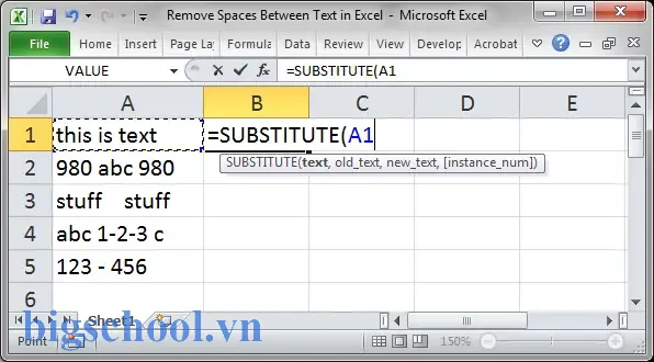 Cách Xóa Khoảng Trắng Trong Văn Bản Trên Excel: Hướng Dẫn Chi Tiết Từ Cơ Bản Đến Nâng Cao 5 Excel Remove Spaces From Text