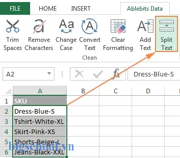 Cách Tách Chuỗi Trong Excel Bằng Ký Tự Đặc Trưng: Hướng Dẫn Chi Tiết Từ Cơ Bản Đến Nâng Cao 5 Excel Split String By Character