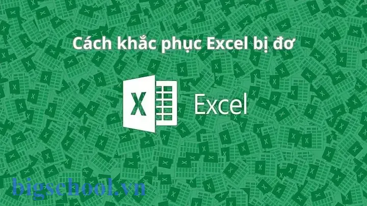 Excel Thường Xuyên Bị Treo
