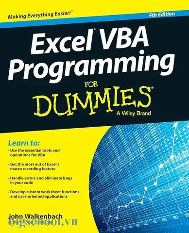 Excel Vba Programming For Dummies: Hướng Dẫn Toàn Diện Từ Cơ Bản Đến Nâng Cao 9 Excel Vba Programming For Dummies