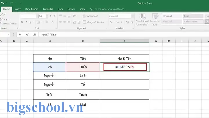 Ghép Cột Họ Và Tên Trong Excel: Hướng Dẫn Chi Tiết Từ Cơ Bản Đến Nâng Cao 17 Ghép Cột Họ Và Tên Trong Excel
