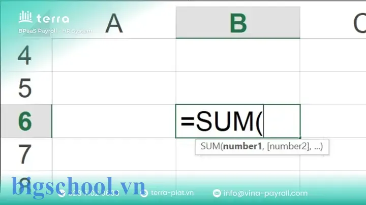Hàm Bao Gồm Trong Excel