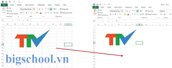 Hiện Đường Lưới Trong Excel