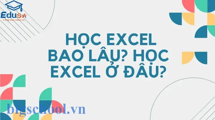 Học Excel Ở Đâu Tphcm