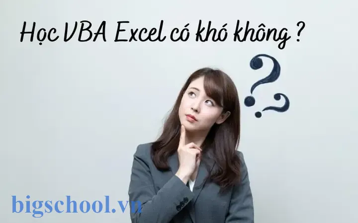 Học Vba Excel Có Khó Không? – Giải Đáp Tất Cả Thắc Mắc Của Người Mới Bắt Đầu 13 Học Vba Excel Có Khó Không