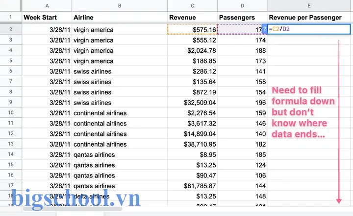 How To Copy Formula Down In Excel