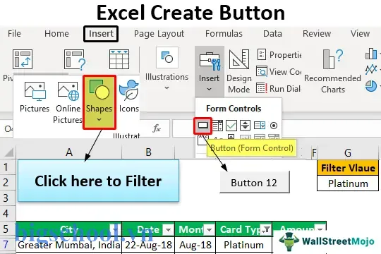 Hướng Dẫn Chi Tiết Cách Tạo Nút (button) Trong Excel Từ Cơ Bản Đến Nâng ...