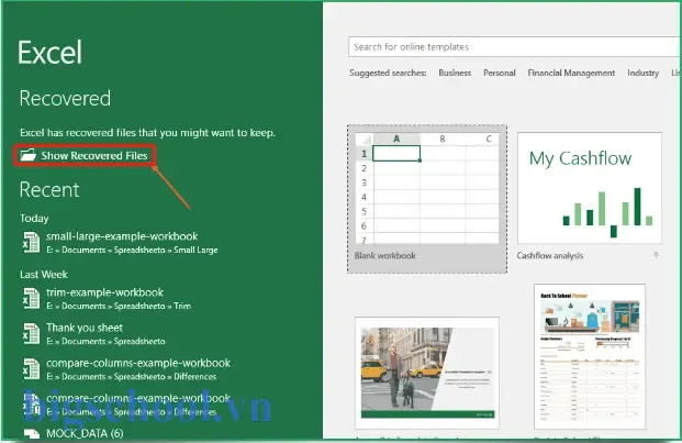 How To Recover Excel File