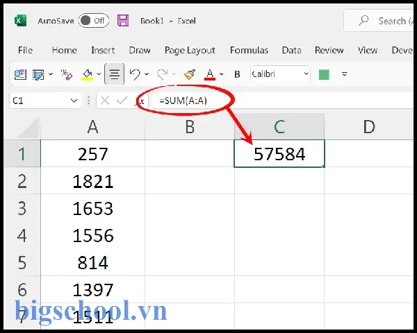 How To Sum A Column In Excel