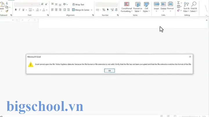 Không Mở Được File Excel: Nguyên Nhân, Giải Pháp Và Cách Phòng Ngừa 9 Không Mở Được File Excel