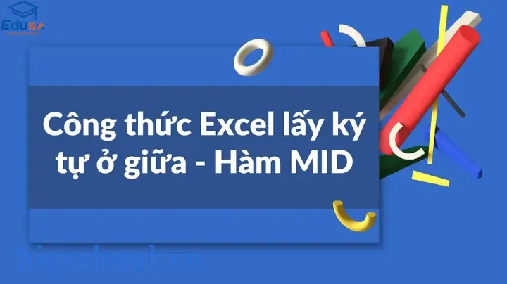 Lấy Ký Tự Giữa Trong Excel