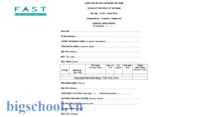 Mẫu Đơn Đặt Hàng File Excel: Hướng Dẫn Chi Tiết Từ Cơ Bản Đến Nâng Cao 17 Mẫu Đơn Đặt Hàng File Excel