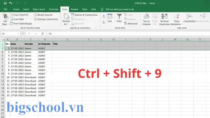 Phím Tắt Ẩn Cột Trong Excel: Hướng Dẫn Chi Tiết, Mẹo Vặt Và Lợi Ích Tối Ưu Công Việc 7 Phím Tắt Ẩn Cột Trong Excel