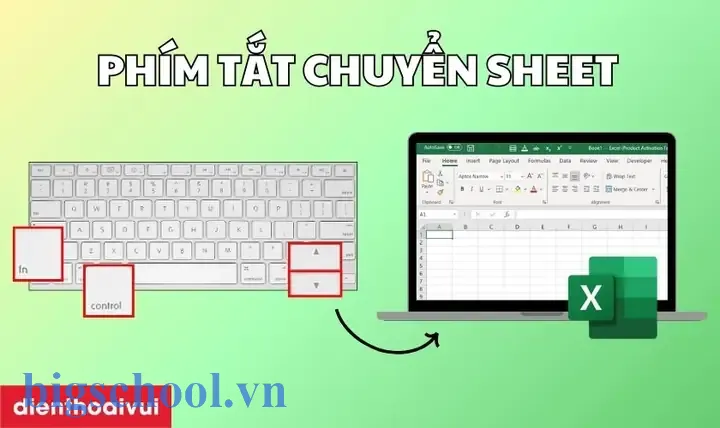 Phím Tắt Chuyển Sheet Excel: Tối Ưu Hoá Công Việc Và Tăng Tốc Độ Làm Việc 7 Phím Tắt Chuyển Sheet Excel