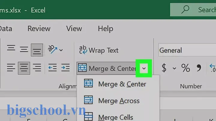 Phím Tắt Merge And Center Trong Excel