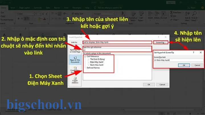Tạo Đường Link Trong Excel: Hướng Dẫn Chi Tiết Từ Cơ Bản Đến Nâng Cao 3 Tạo Đường Link Trong Excel