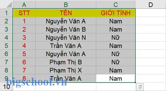 Cách Tô Màu Dữ Liệu Trùng Trong Excel: Hướng Dẫn Chi Tiết Từ Cơ Bản Đến Nâng Cao 15 To Màu Dữ Liệu Trùng Trong Excel
