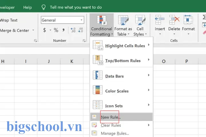 Tô Màu Tự Động Trong Excel