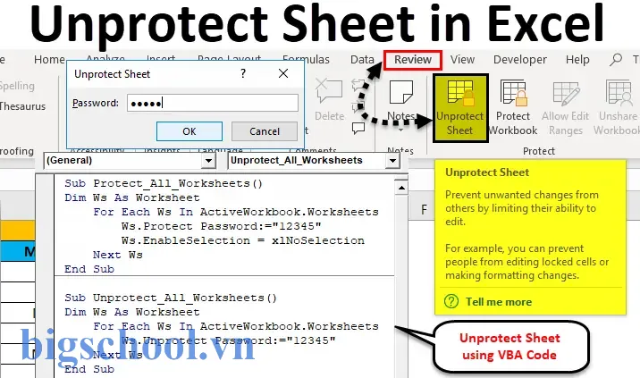 Unprotect Excel Sheet Without Password