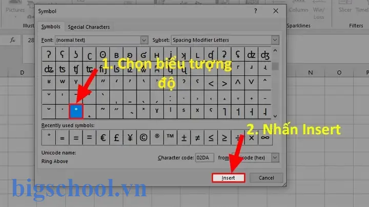 Viết Độ C Trong Excel: Hướng Dẫn Chi Tiết Từ Cơ Bản Đến Nâng Cao 7 Viết Độ C Trong Excel
