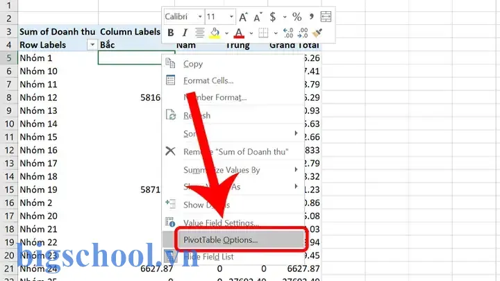 Ẩn Các Dòng Không Có Giá Trị Trong Excel Ẩn Các Dòng Không Có Giá Trị Trong Excel