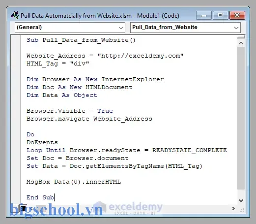 Automating Data Pull From Websites Into Excel Using Vba 19 Automatically Pull Data From Website Into Excel Vba
