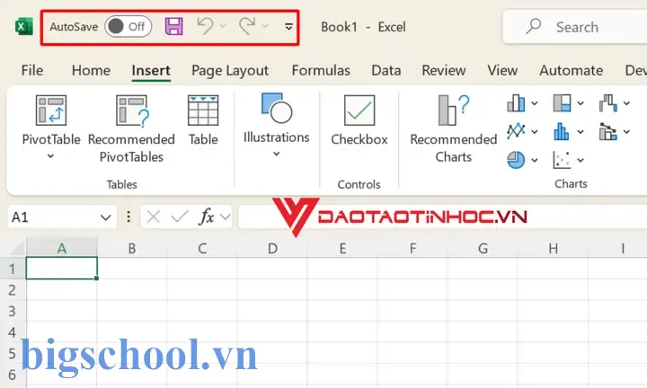 Các Nút Lệnh Trên Thanh Công Cụ Trong Excel 5 Các Nút Lệnh Trên Thanh Công Cụ Trong Excel