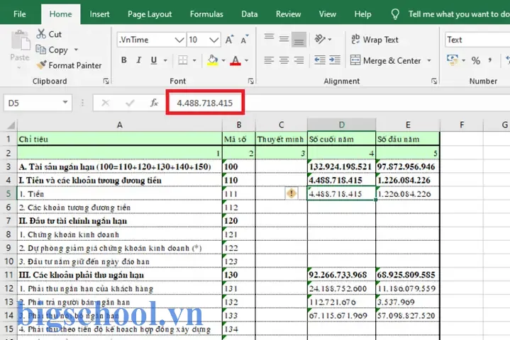 Cách Bỏ Dấu Chấm Giữa Các Số Trong Excel 1 Cách Bỏ Dấu Chấm Giữa Các Số Trong Excel